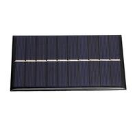 Haofy Mini Panel Solar Compacto de Polisilicio 1,2 W 5 V de Alta Eficiencia para Cargador Solar Portátil de Farola