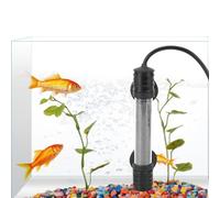 Haofy Mini Varilla de Calentamiento Inteligente para Acuario, Calentador de Agua Antiexplosión para Tanque de Peces para bajo Nivel de Agua (25W)