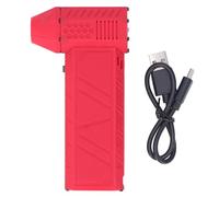 Haofy Mini Ventilador de Jet 12000000rpm Super Ventilador Portátil para Equipos Informáticos Limpieza de Polvo Industrial Soplado (rojo)