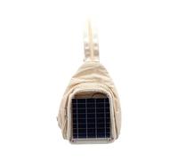 Haofy Mochila con Panel Solar Mochila con Cargador Solar de Silicio Monocristalino de 20 W con Puerto USB para Viajes Al Aire Libre Camping Senderismo Caqui