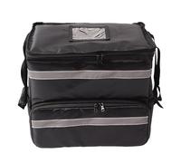 Haofy Mochila de Entrega de Pizza Aislada de 50 litros con Capa Expandible para Almacenamiento Ajustable Forro de Película de Aluminio Bolsa Térmica para Entrega de Alimentos, Servicio de Comida