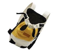 Haofy Mochila para Mascotas Bolsa de Lona Portátil para Perros y Gatos de 4 Patas para Caminar y Viajar Al Aire Libre, Mochila para Mascotas en el Pecho Resistente Al Desgaste Transpirable para