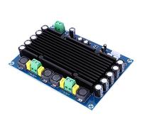 Haofy Módulo Amplificador TPA3116D2 con Gran área de Disipación de Calor, Placa de Alta Potencia de 2 Canales para Televisores CRT, Potencia de Salida de 150 W X 2, XH-M546