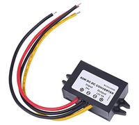 Haofy Módulo Convertidor Reductor Carcasa de Aleación de Aluminio, Fuente de Alimentación Reductora Impermeable de 12 V 5 A para Aplicaciones Automotrices y Exteriores