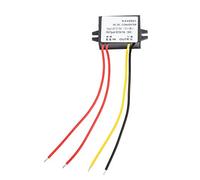 Haofy Módulo de Fuente de Alimentación Convertidor para Monitor de Coche, Ventilador, Motor de Bomba de Agua con Protección contra Sobretensión, Resistente Al Agua IP67 (1A)