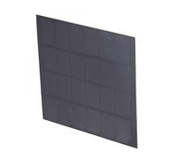 Haofy Módulo de Panel Solar de Silicio Monocristalino Portátil de 3W, Cargador Solar de 6V para Iluminación de Jardín, 145x145mm