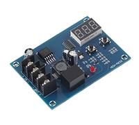 Haofy Módulo de Placa de Protección de Control de Carga de Batería de Litio para Baterías de Almacenamiento de 12 V-24 V, Arranque/Parada de Voltaje Ajustable, Detección de Voltaje de Batería, Botón