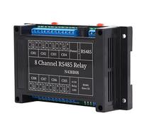 Haofy Módulo de relé 8 Canales RTU Accesorio de Interruptor de Control Remoto para Placa de Expansión de Salida PLC, Fuente de Alimentación DC 12V