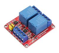 Haofy Módulo de relé de 2 Canales con Aislamiento de Optoacoplador, Extensión de Disparador de Rendimiento Estable para Automatización del Hogar, 5V/9V/12V/24V (12V)