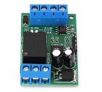 Haofy Módulo de relé Multifunción MODBUS RTU de 1 Canal para de Automatización DC 12V Negro 1 Pieza