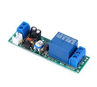 Haofy Módulo de relé Temporizador de Retardo Temporización de Retardo Ajustable para Conmutación de Control de 12 V CC 0.2S-100S, Alta Seguridad para Automatización Industrial