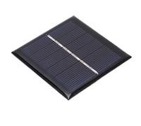 Haofy Módulo Portátil del Cargador del Panel Solar del Polisilicio 0.6W para la Iluminación Solar del Jardín y los Aparatos de Baja Potencia