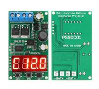 Haofy Módulo Protector de Descarga de Batería Multiusos Eficiente para UPS Solar de Litio de Plomo-ácido 15A DC6-30V para Precisión de Parámetros