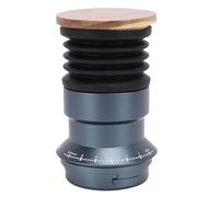 Haofy Molinillo de Café Monodosis para Sage Smart Grinder Pro con Fuelle de Silicona y Deflector Antipalomitas Aleación de Aluminio, Presión Manual de Madera de Nogal