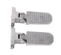 Haofy Motercycle Clavijas de Reposapiés Plegables de Aleación de Aluminio, Estriberas de Bicicleta Resistentes, Pedal Plegable para Bicicletas Eléctricas, Pedales Antideslizantes para Bicicletas de