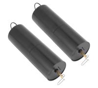 Haofy Motor Giratorio de Viento, Capacidad de Carga de 3 Kg con Gancho Duradero para Colgar Adornos, Escultura Al Aire Libre, Jardín, Césped, Porche, Diseño Compacto, Fácil Instalación