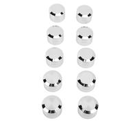 Haofy Motor Universal Topper Topper Cap Multi Propósito CNC Aluminio 10 PCS Tornillo de Cabeza/cubierta de Sujetador para Motor (L)