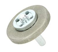 Haofy Muela Abrasiva Piedra de Afilar de Alta Dureza para Herramienta de Cepillado Taladro Tijera Diamante Acero Inoxidable 5,6 Cm Grano 180 para Recorte Familiar Uso Doméstico (malla 360)