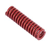 Haofy Muelle De Troquel De Molde De Carga Media Rojo, 2 uds. De Diámetro Exterior De 10mm, ID De 5mm, Acero De Alta Precisión para Equipo De Maquinaria De Precisión De Movimiento Elástico (TM10*60mm)