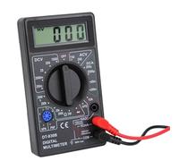 Haofy Multímetro Digital, Probador de Voltaje LCD Ohmímetro con Protección de Sobrecarga Automática de 1999 Recuentos, Prueba de Transistores de Resistencia de Corriente CA CC para Uso en Taller de