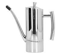 Haofy Olla de Aceite de Acero Inoxidable 304, Grande, Pulido Espejo, a Prueba de Goteo, Cantidad de Aceite Visible, para Vinagre, Aceite Comestible, Aderezo para Ensaladas, té con