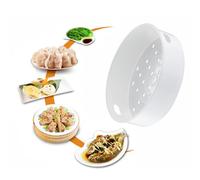 Haofy Olla Eléctrica con Cesta de, Diseño de Plástico, Cocción Uniforme, Se Adapta a Olla Arrocera Inteligente de 2 Litros para Comidas Versátiles