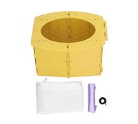 Haofy Orinal de Viaje Plegable para Niños Pequeños Inodoro Portátil para Bebés con Bolsas para Autocaravana Asiento de Emergencia para Orinal para Niños para Conducir Larga Distancia Polipropileno