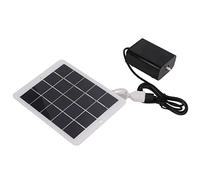 Haofy Oxigenador de Energía Solar con Alta Absorción de Luz Solar para Uso en Exteriores Diseño Liviano de 5V 600MA