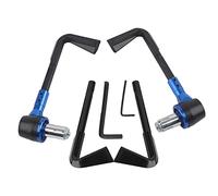 Haofy Palanca Protectora de Freno para Motocicleta, Protector de Empuñadura de Aleación de Aluminio CNC con Llave Hexagonal para Protector de Manillar de 22mm y 0,87 Pulgadas (BLUE)