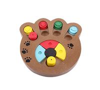 Haofy Palo para Masticar, Juguetes de Madera para Masticar para Perros y Gatos, Juego de Desarrollo Cerebral, Juguete Interactivo para Mascotas Inteligentes, 8,5x9,3 Pulgadas (Pata)