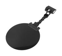 Haofy Panel de Bloqueo de Soldadura Ajustable, Placa de Bloqueo de Luz Retardante Mística/fantasía para Soldadura por, Panel de Protección para los Ojos para Soldadores, 18 Cm Redondo (BLACK)