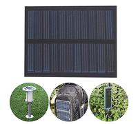 Haofy Panel de Energía Solar de 0,5 W y 5, V para Proyectos de Bricolaje, Tablero Laminado Ecológico de 76x60mm