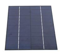 Haofy Panel Solar de Alta e 12 V para Emergencias en Exteriores Módulo de Polisilicio Ligero y Compacto de 5,5 W