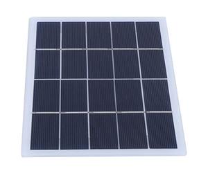 Haofy Panel Solar de Polisilicio, Cargador de Bricolaje para Emergencia Al Aire, Panel Solar de 5 V para Pequeños Proyectos Domésticos, Silicio Policristalino - 3 W 170 X 130 X 2 Mm