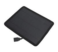 Haofy Panel Solar Monocristalino de 5,3 W, Cargador de Batería Solar Ligero y Portátil para Dispositivos USB de Viaje Al Aire