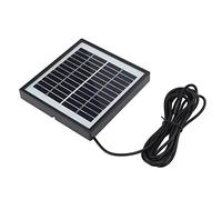 Haofy Panel Solar Pequeño y Portátil de 2W y 12V con Alta Tasa de Conversión para Baterías de Automóviles, Cargador con Energía Solar