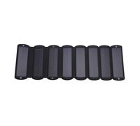 Haofy Panel Solar Plegable Cargador Portátil Eficiente de 32W con 2 Salidas USB para Uso en Exteriores Monocristalino
