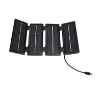 Haofy Panel Solar Plegable de 20 W, Células de Silicio Monocristalino, Diseño Ultrafino de 5 Oz, Optimización Solar de 4 Pliegues, Cargador de Energía de Emergencia, para Campistas, Excursionistas