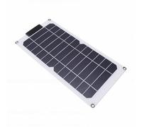 Haofy Panel Solar Portátil de 20 W Panel Solar de 20 Vatios Cargador de 20 Vatios Monocristalino de Alta on 2 Puertos Tipo C para Teléfono Tableta Emergencia para