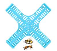 Haofy Paquete de 2 Jaulas para Abejas Queen de Plástico Liviano para Transporte y Aislamiento de Queen Aislador con Diseño Espacioso y 92 G de Peso para el Manejo de Colmenas en el Patio Trasero