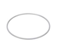 Haofy Paquete de 20 Anillos de Metal para Manualidades, Aros Plateados de 4 Pulgadas de Diámetro y 3 Mm de Grosor, Acabado Liso para macramé, Colgadores de Plantas, Atrapasueños, Decoración Floral,