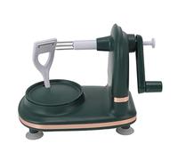 Haofy Pelador de Manzanas de Pelado Rápido de 4 Pasos con Hoja de Acero Inoxidable y Base de Succión Al Vacío para Cocina Casera, Apartamentos Pequeños, Uso Diario (Actualizado)