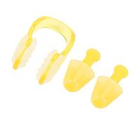 Haofy Peques para la Oreja de PC de Silicona Impermeables No Tóxicos Juego para Deportes de Buceo, Tapones para la Oreja de Color Brillante para Natación, Suave Reutilizable para Adultos (YELLOW)