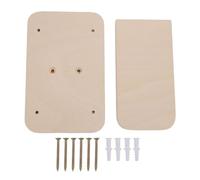 Haofy Percha de Escalada de Madera Maciza con Escalón de Pared para Gatos con Soporte de Carga Resistente, Diseño Montado en la Pared Que Ahorra Espacio para Gatos de Interior y