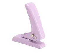 Haofy Perforadora de Acero Inoxidable, Asas Eficientes para Perforar Papel, 40 Hojas, Orificio de 5,5 Mm, Tamaño Compacto de 4,1 X 1,4 X,3 Pulgadas, Ideal para Artesanos, álbumes de Recortes,