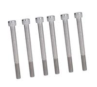 Haofy Pernos de Cabeza Cilíndrica, Casquillo Hexagonal de Acero Inoxidable A2-70 de Alta Resistencia para Maquinaria Industrial M10 para Profesionales, Aficionados, Propietarios, 10 Piezas (M10*110)