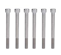 Haofy Pernos de Cabeza Cilíndrica, Casquillo Hexagonal de Acero Inoxidable A2-70 de Alta Resistencia para Maquinaria Industrial M10 para Profesionales, Aficionados, Propietarios, 10 Piezas (M10*150)