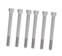 Haofy Pernos de Cabeza Cilíndrica, Casquillo Hexagonal de Acero Inoxidable A2-70 de Alta Resistencia para Maquinaria Industrial M10 para Profesionales, Aficionados, Propietarios, 10 Piezas (M10*120)