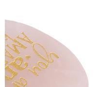 Haofy Piedra para el Pulgar Piedra de Bolsillo Grabada Eres un Increíble Regalo Inspirador Humano para Mujeres Estímulo Meditación Yoga Alivio del Estrés con Mensaje Positivo