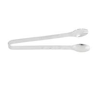 Haofy Pinzas para Hielo de Acero Inoxidable 304 de Grado Alimenticio con Diseño Delgado para Espacios Reducidos, Pinzas para Azúcar de Agarre Firme para Cubitos de Hielo, Rodajas de Limón, Galletas,